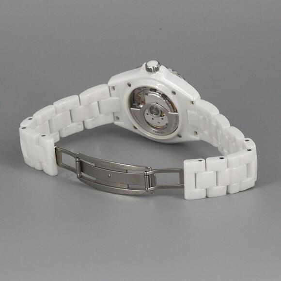 Chanel J12 Phantom Caliber 12.1 38mm Ceramic Automatic Watch H6186 - Picture 7 of 8